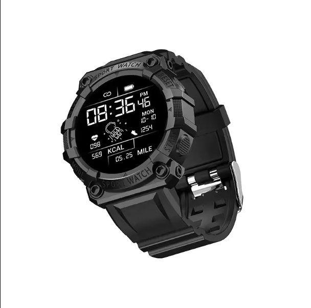 Waterproof heart rate monitor smart watch