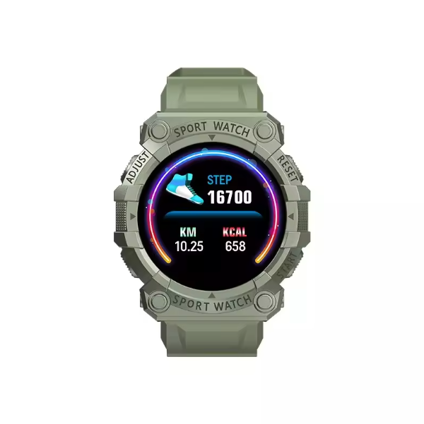 Waterproof heart rate monitor smart watch